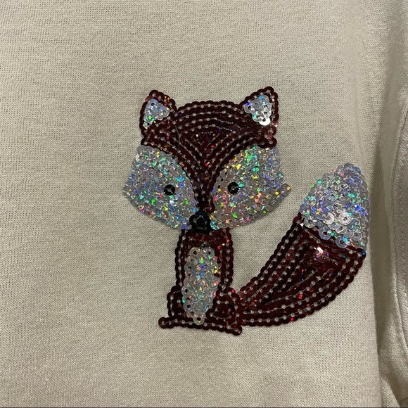 Bongo Sequin Detail Fox - Juniors Large - Picture 3 of 9